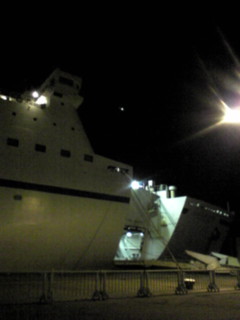 大洗フェリーターミナルのフェリー