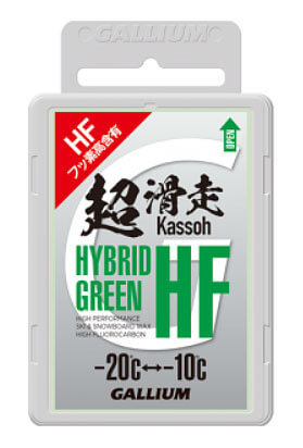 スキー・スノーボード用ホットワックス GALLIUM HYBRID HF GREEN