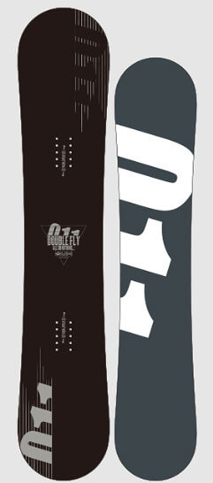 乗り系(バター系)グラトリにおすすめの板 011Artistic DOUBLE FLY 25-26モデルの画像