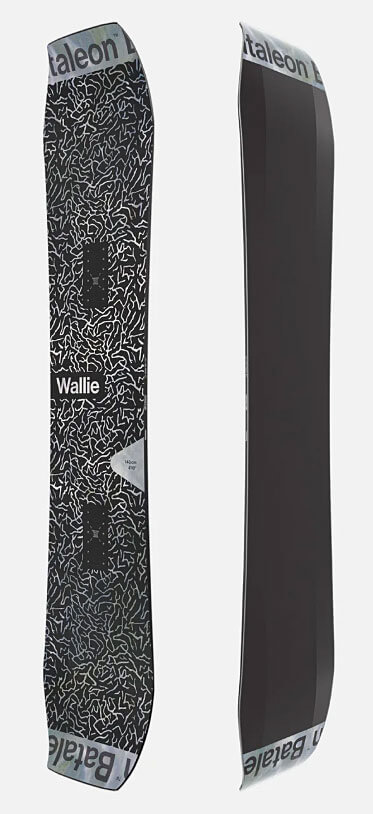 ターンやカービング、グラトリやジブまでやりやすい、スノーボード初心者におすすめの板 BATALEON WALLIE 25-26モデルの画像