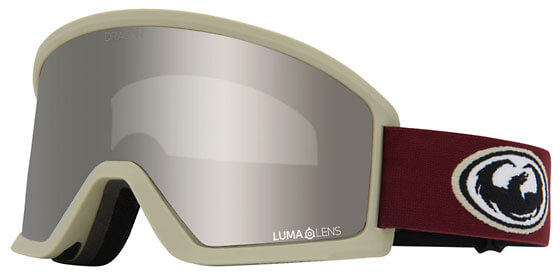 初心者から上級者まで大人気の平面レンズを使用したおすすめスノーボードゴーグル DRAGON DX3 25-26モデルの画像