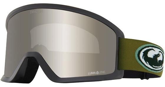 初心者から上級者まで大人気の平面レンズを使用したおすすめラージサイズスノーボードゴーグル DRAGON DX3 L 25-26モデルの画像