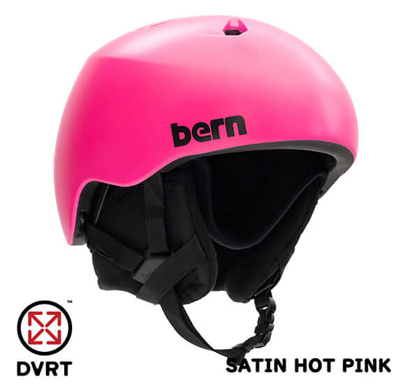 DVRTによる高い衝撃分散性能と、着脱式イヤーパッド＆ゴーグルクリップで一年中使えるbern「NINA_2 DVRT WINTER」2025-2026モデルのキッズ向けスノーボードヘルメットの画像