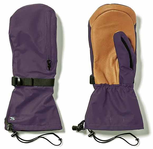 GREEN CLOTHINGのHAND OUT仕様スノーボード用ミトングローブ「UNDER MITT」の製品画像