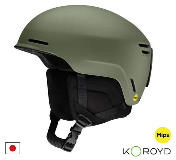 軽量インモールド構造にKoroydとMIPSを搭載し、衝撃吸収性と安全性を高めたSMITH「METHOD」2025-2026モデルのスノーボードヘルメットの画像