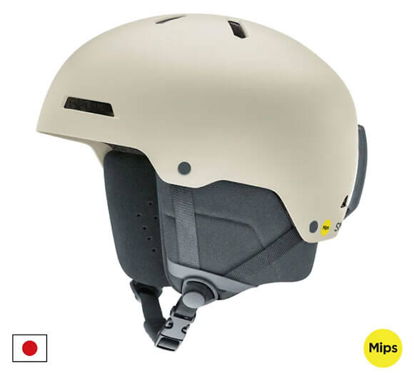 スケートスタイルのデザインに、高衝撃耐久性のボムシェル構造とMIPSを搭載した、安全性とタフさを兼ね備えるSMITH「RODEO」2025-2026モデルのスノーボードヘルメットの画像