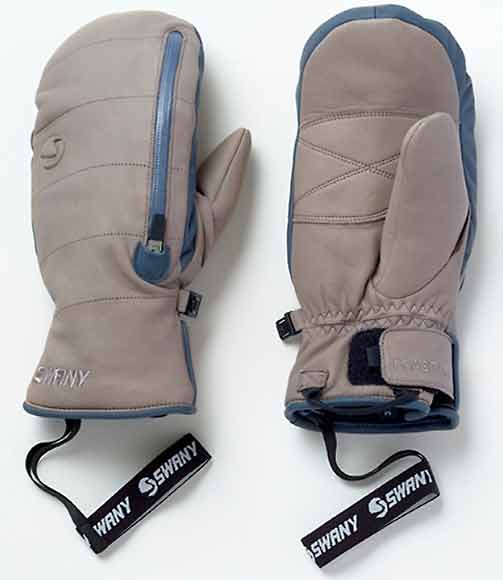 SWANYのフルレザースノーボード用グローブ「BOCCO」の製品画像