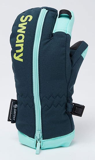 SWANYのキッズ向け3フィンガースノーボードグローブ「PICCOLO 3 FINGER」の製品画像