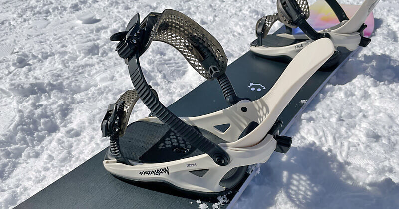 BATALEON WHATEVER 26-27モデルに装着したGHOST FASEバインディング