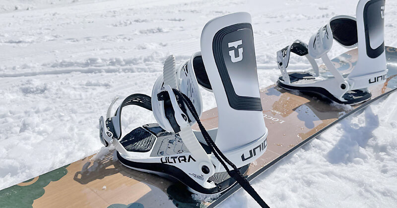 CROOJA LOCUST 26-27モデルに装着したUNION ULTRAバインディング