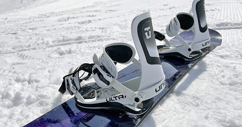 CROOJA MANTIS 26-27モデルに装着したUNION ULTRAバインディング